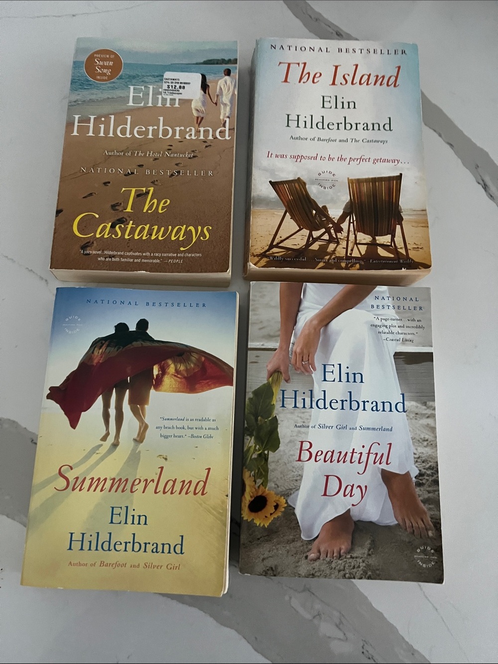 Set of 4 Paperbacks by Elin Hilderbrand